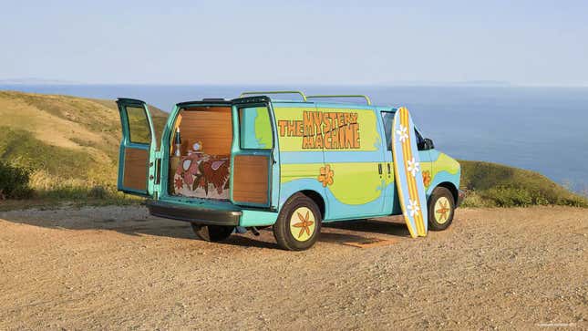 Look me in the face and tell me that sleeping in the Mystery Machine would not be the ideal vacation