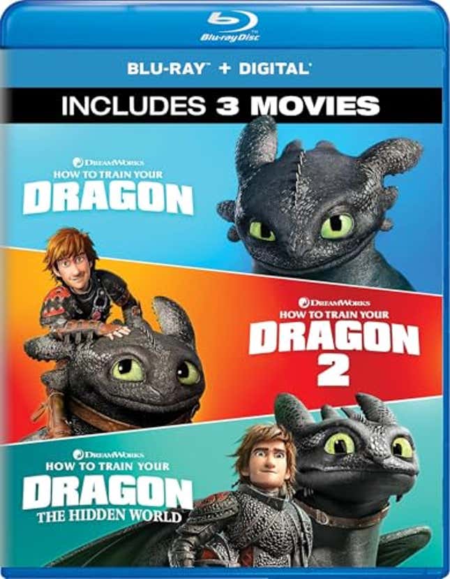 Image for article titled How to Train Your Dragon: 3-Movie Collection, Now 63% Off