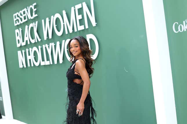 Image for article titled These Celebs Killed On The &quot;Black Women In Hollywood&quot; Red Carpet