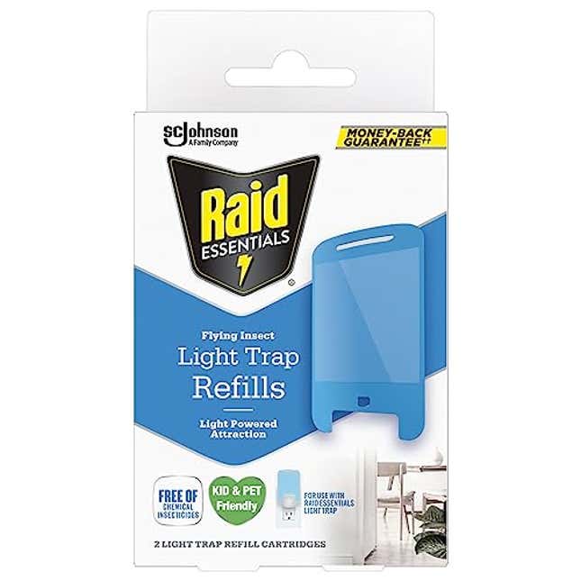 Image for article titled Raid Essentials Flying Insect Light Trap Refills, Now 16% Off