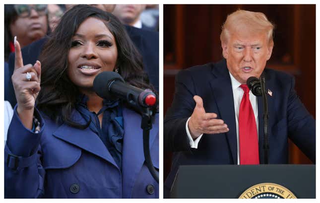 Image for article titled Trump Comes For Rep. Crockett Again, But Check Out How She Responded