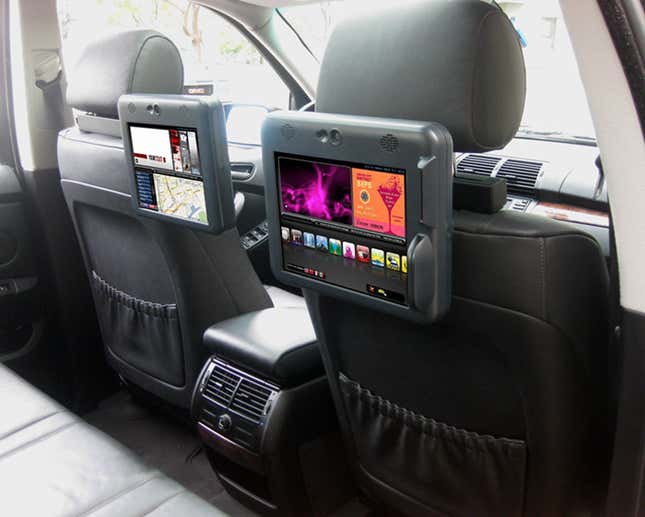 Image for article titled This is what a free, ad-supported Uber would look like