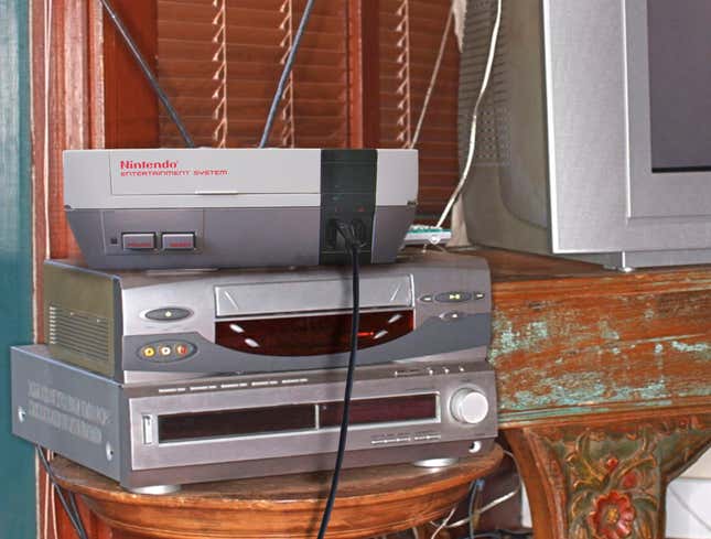 Image for article titled 30-Year-Old NES Still Wasting Life Playing Video Games
