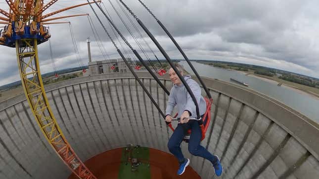 Image for article titled This German Amusement Park Is Inside A Nuclear Power Plant
