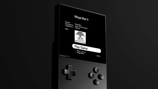 Analogue Pocket Console Black : Video Games 