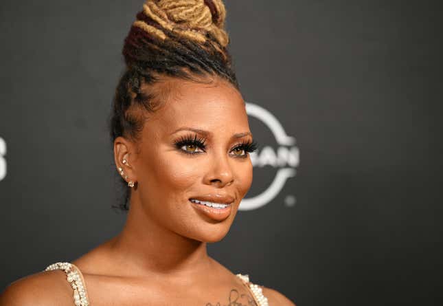 Eva Marcille at the 2022 BET Awards held at the Microsoft Theater on June 26, 2022 in Los Angeles, California.