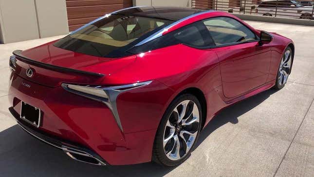 Image for article titled At $48,999, Is This 2018 Lexus LC 500 Ready To Go On Tour?