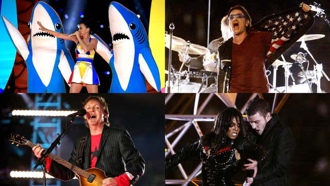 Image for article titled Worst Super Bowl Halftime Performances Of All Time