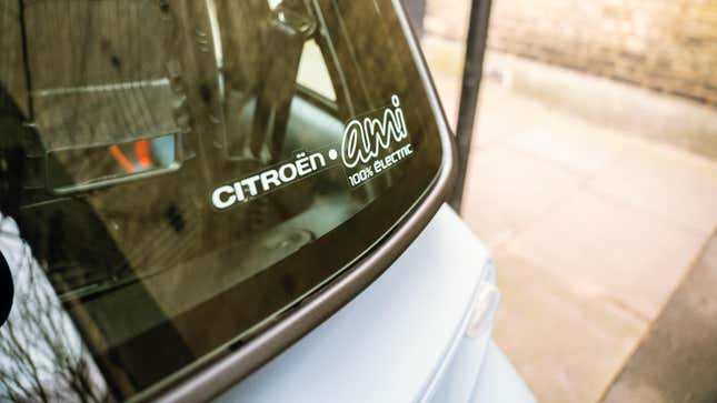 Image for article titled The Citroen Ami Is a Friend on Wheels