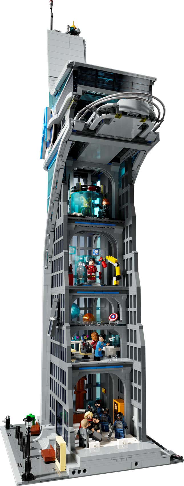 Torre avengers 2024 lego