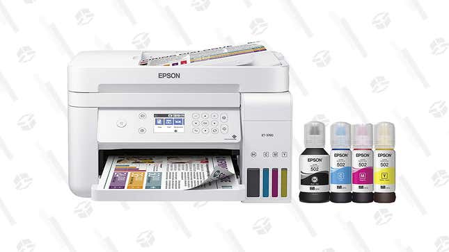 Image for article titled Save on Printing Costs Over the Course of the Semester and New Year With $50 off This Inkjet All-in-One Printer