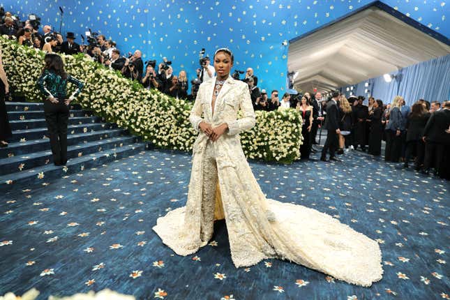 Image for article titled Live 2025 Met Gala: Black Stars&#39; Red Carpet Looks