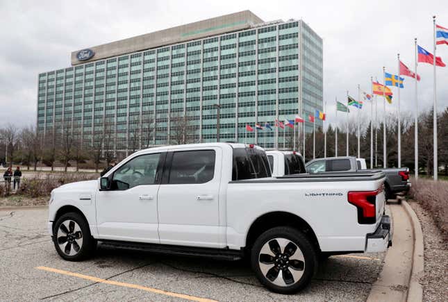 Owners of Ford Motor Co.’s F-150 Lightning can now get access to some 15,000 charging stations operated by Tesla.