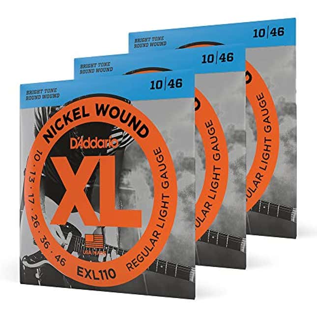 Image for article titled D&#39;Addario Guitar Strings, Now 28% Off