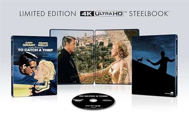 Image for article titled To Catch A Thief [4K UHD Steelbook + Digital], Now 53% Off