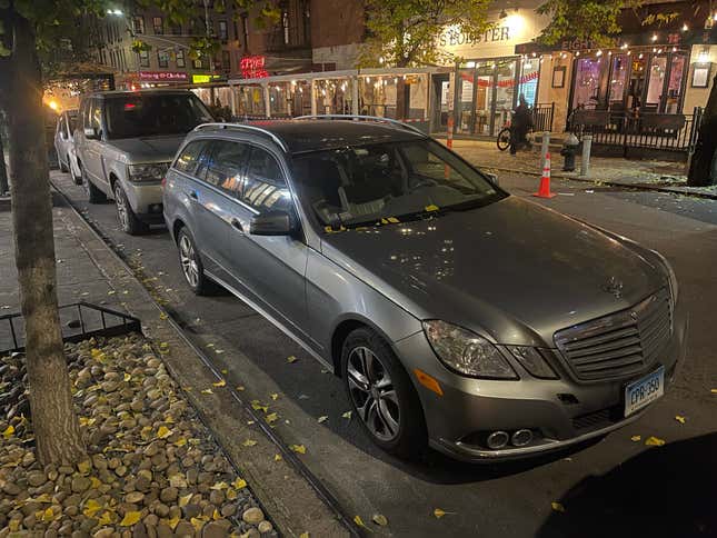 Cars on the streets of New York.