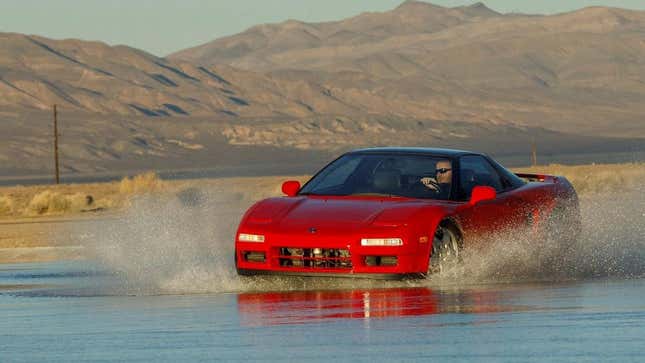 An Acura NSX living its best life.