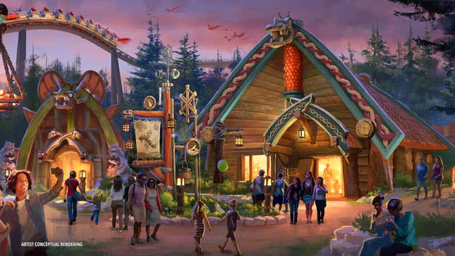 Image for article titled Enter the World of How To Train Your Dragon at Universal&#39;s Epic Universe