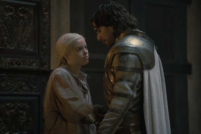 Rhaenyra and Ser Criston Cole (Fabian Frankel)