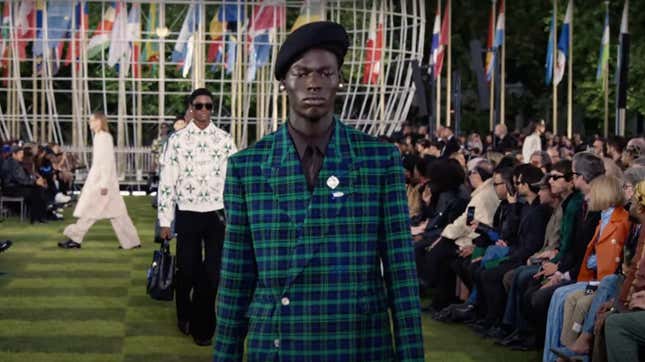 Image for article titled Best Looks from Pharrell’s Louis Vuitton Paris Runway Show