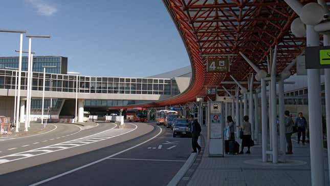 A terminal at New Chitose Airport