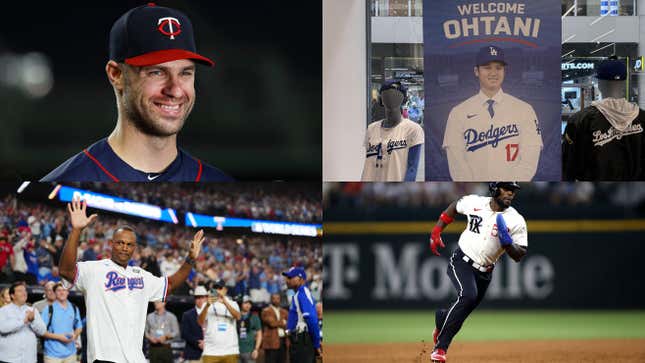 Image for article titled Mauer, Helton join elite single-team club; Dodgers continue to be offseason champions