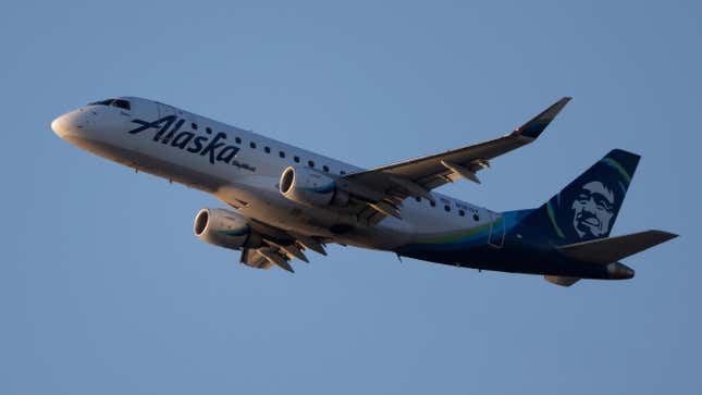 Un avion d’Alaska Airlines