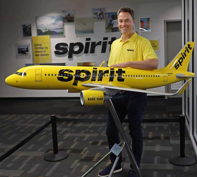 Dyrektor generalny Spirit Airlines Ted Christie