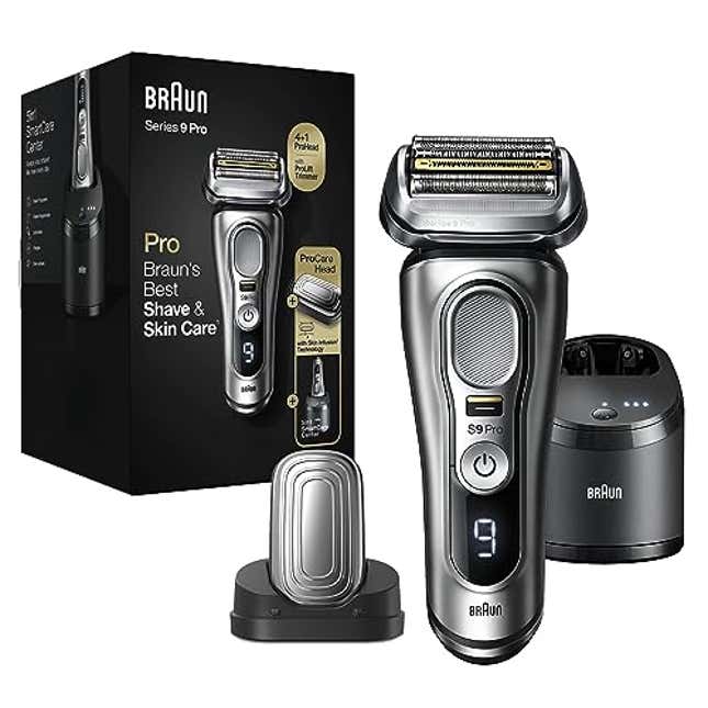 Image for article titled Elevate Your Shaving Experience with Braun Series 9 Pro 9487cc Electric Razor, 21% Off