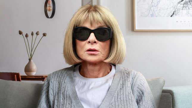Image for article titled Inconsolable Anna Wintour Changes Met Gala Theme To ‘Looking Like Shit’ After Waking Up Feeling Ugly