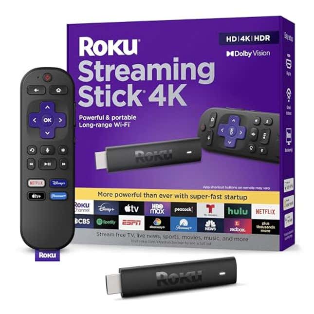 Image for article titled Grab This Roku Streaming Stick For 25% Off Today