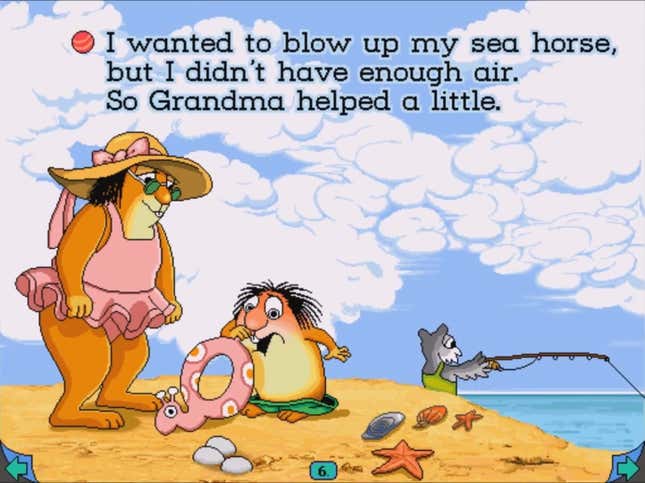 Living Books: Just Grandma and Me Screenshots and Videos - Kotaku