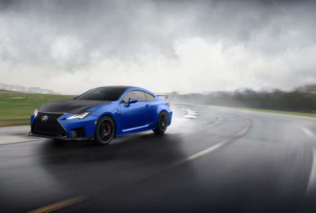 The 2022 Lexus RC F