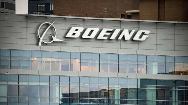 A Boeing building