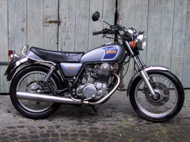 This Yamaha SR500 Sat In A Crate For 40 Years Waiting To Go Home