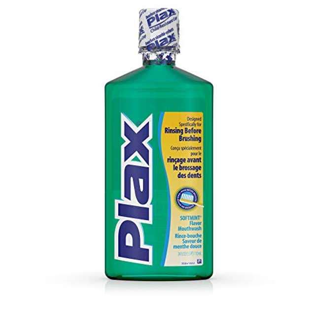 Image for article titled Plax Advanced PreBrushing Dental Rinse, Now 37% Off