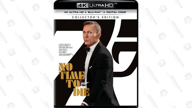 No Time to Die 4K Blu-ray | $20 | Amazon