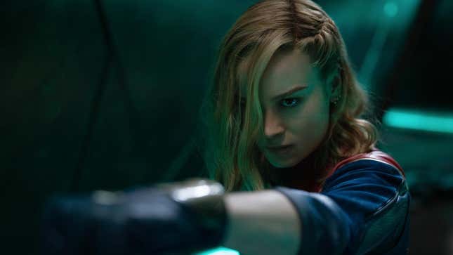 Brie Larson como Capitã Marvel em The Marvels