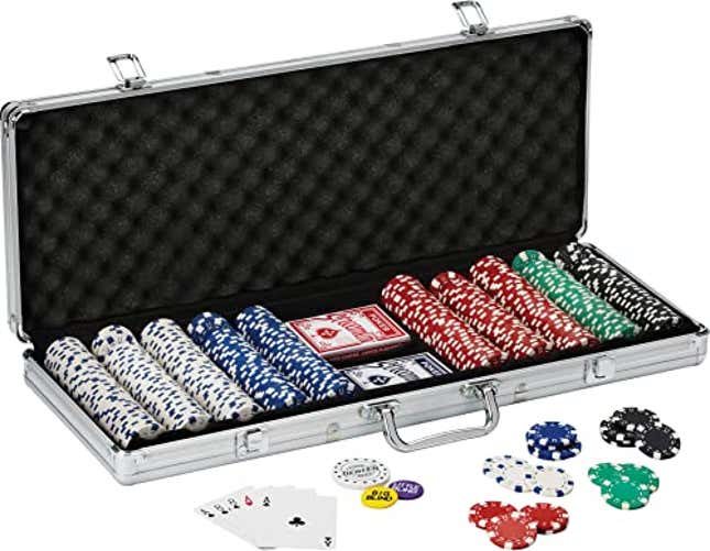 Image for article titled Fat Cat 11.5 Gram Texas Hold &#39;em Claytec Poker Chip Set with Aluminum Case, Now 39% Off