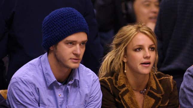 Justin Timberlake und Britney Spears im Jahr 2002