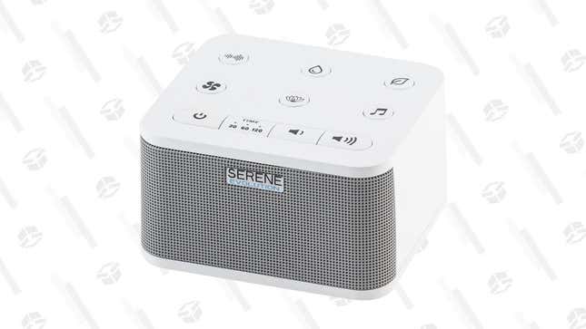 Serene Evolution 45 Sound White Noise Machine | $19 | Amazon | Use Code 25KINJANOISE