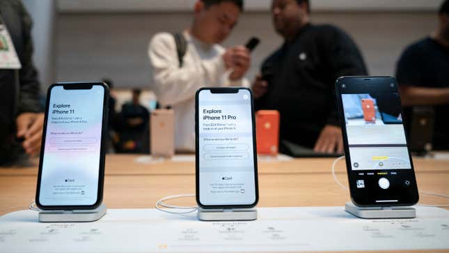 Apple debuted its iPhone 11 series earlier this year. 