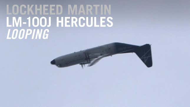 Watch a Huge Cargo Plane Do a Loop