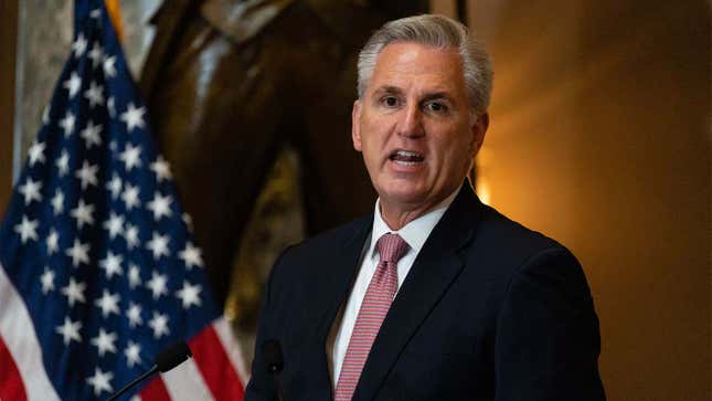 Image for article titled The Onion Looks Back On Kevin McCarthy And His Hot Streak Of Utterly Embarrassing Low Points