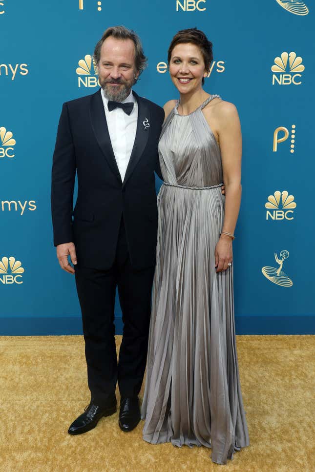 Peter Saarsgard and Maggie Gyllenhaal