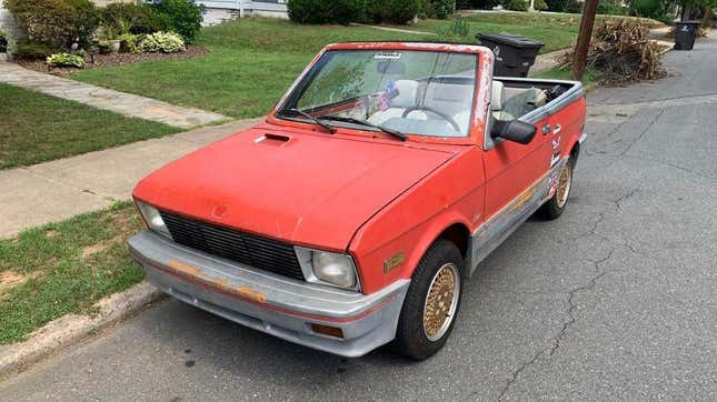 Image for article titled Subaru Sambar Fire Truck, Mercedes G-Wagen Convertible, Yugo Cabrio: The Dopest Cars I Found For Sale Online