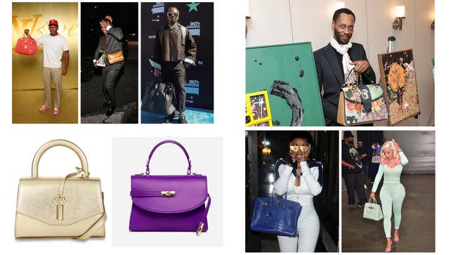 Bild für Artikel mit dem Titel Cardi Bs unglaubliche Birkin-Kollektion; Travis Scott, Pharrell Williams und andere männliche Rapper, die Designer-Taschen lieben, Handtaschen in schwarzem Besitz, die besser sind als Birkin, sehen Sie eine handgefertigte Tasche, die auf der Art Basel für ein kleines Vermögen verkauft wurde, und andere Modenachrichten