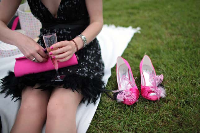 Enjoy that sparkling wine while you can.