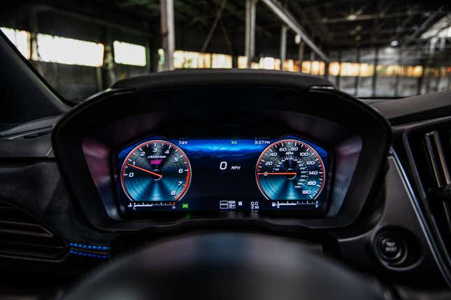 2025 Subaru WRX tS interior