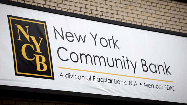 Image for article titled New York Community Bank is on shaky ground. Here's what to know and what it means